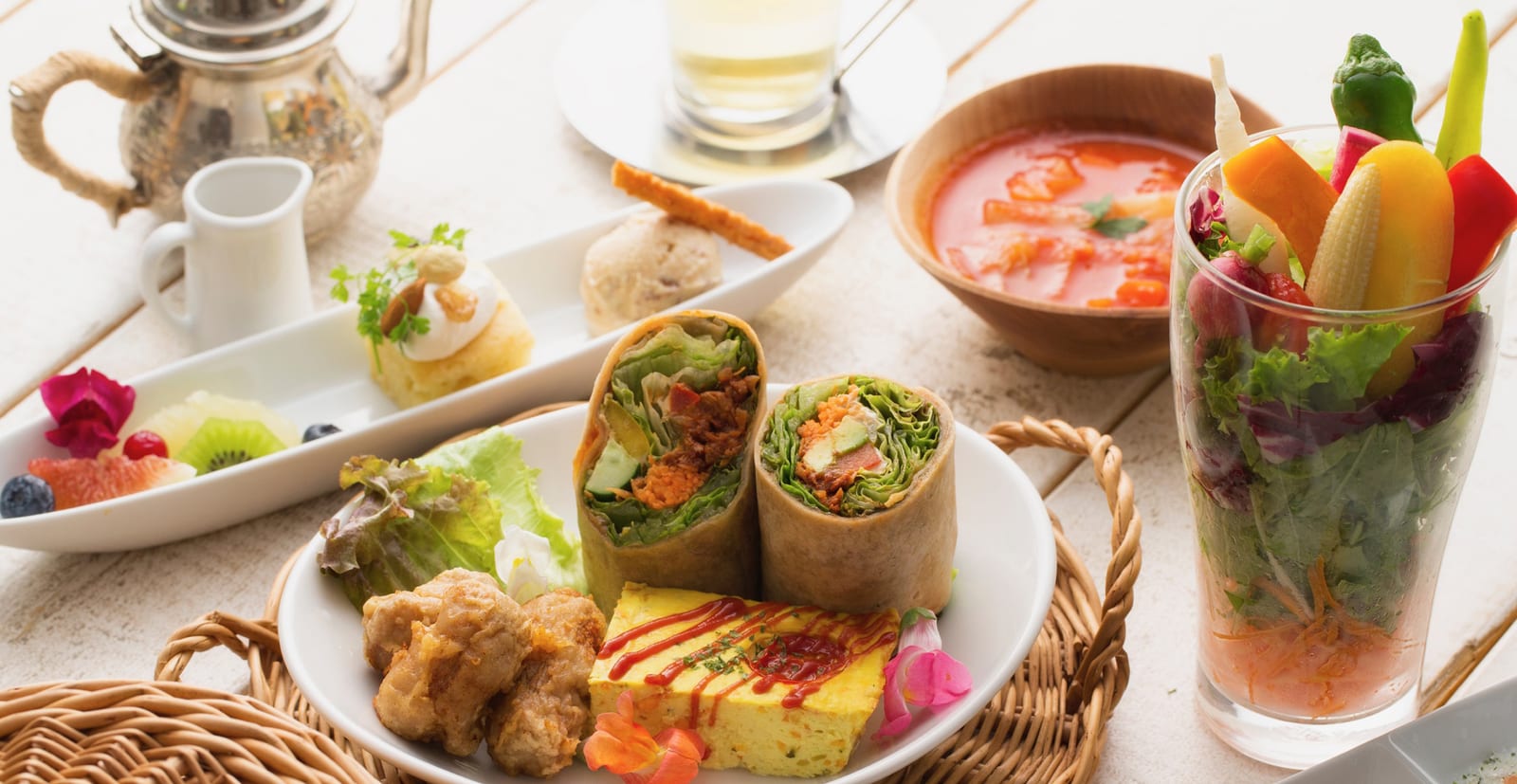 Vegan meal at Ain Soph Journey Shinjuku